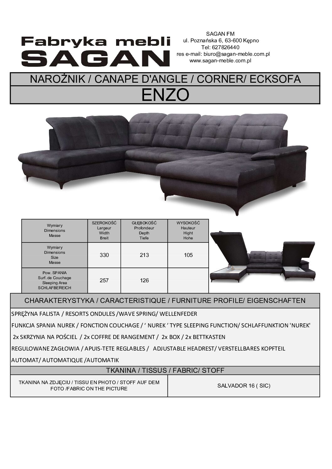 Narożnik<b> Enzo</b>
